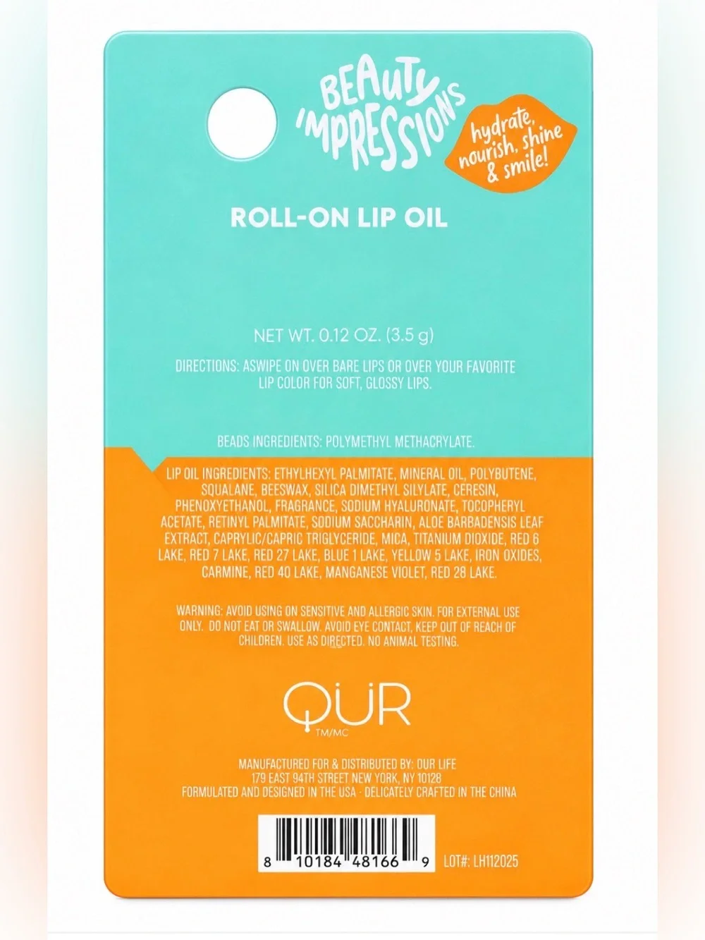BUY NOW Beauty Impressions Roll-On Lip Oil